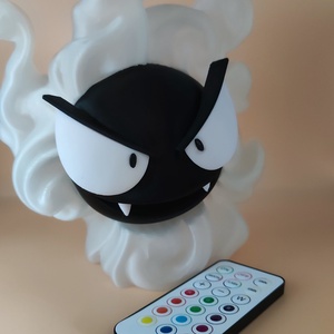 Gastly színváltós lámpa - otthon & életmód - lámpa - asztali lámpa - Meska.hu