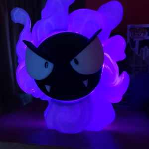 Gastly színváltós lámpa - otthon & életmód - lámpa - asztali lámpa - Meska.hu