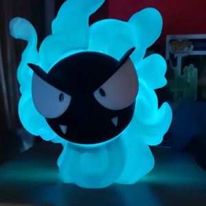 Gastly színváltós lámpa - otthon & életmód - lámpa - asztali lámpa - Meska.hu