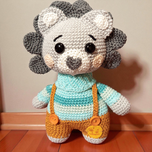 amigurumi oroszlánok - játék & sport - plüssállat & játékfigura - más figura - Meska.hu