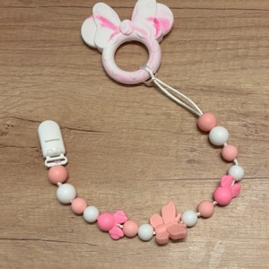 Minnie-s rágcsalánc, Játék & Sport, 3 éves kor alattiaknak, Cumilánc, Gyöngyfűzés, gyöngyhímzés, MESKA