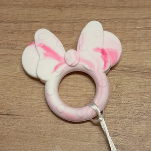 Minnie-s rágcsalánc - játék & sport - 3 éves kor alattiaknak - cumilánc - Meska.hu
