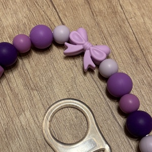 Cumilánc - lila masnis - baba - mama - baba játékok - cumilánc - Meska.hu