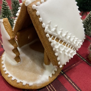 Mézeskalács betlehemes - karácsony - karácsonyi lakásdekoráció - karácsonyi falu, házikó - Meska.hu