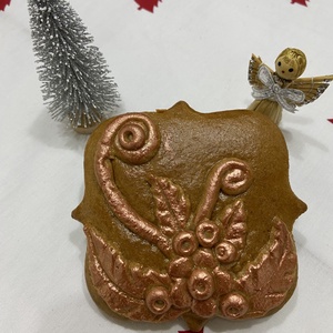 Kerámia mézeskalács  - karácsony - adventi díszek - adventi asztaldísz - Meska.hu