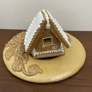 Mézeskalács házikó - karácsony - karácsonyi lakásdekoráció - karácsonyi falu, házikó - Meska.hu