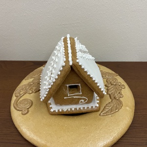 Mézeskalács házikó - karácsony - adventi díszek - adventi asztaldísz - Meska.hu