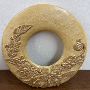 Mézeskalács koszorú/kopogtató, Karácsony, Adventi díszek, Adventi koszorú, Mézeskalácssütés, MESKA