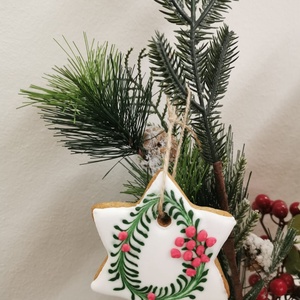Karácsonyfadísz - karácsony - karácsonyi lakásdekoráció - karácsonyfadíszek - Meska.hu