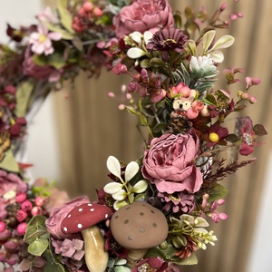 Őszi kopogtató  - otthon & életmód - dekoráció - ajtó- és ablak dekoráció - ajtódísz & kopogtató - Meska.hu