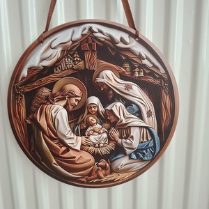 Betlehemi kopogtató, ajtódísz, ablakdísz - Meska.hu