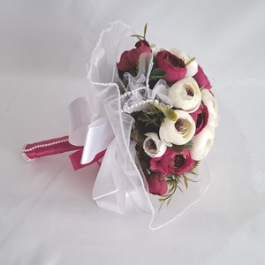 Begonia ajándék virágcsokor, kézicsokor, virágbox,  - otthon & életmód - dekoráció - virágdísz és tartó - csokor & virágdísz - Meska.hu