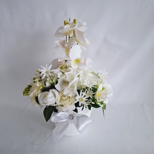 Orchidea, rózsa  csokor táska, doboz, box , kosár - Meska.hu