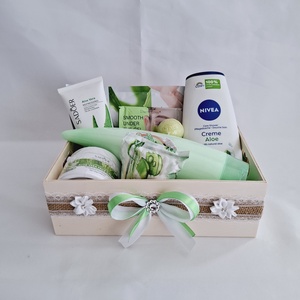 Aloe Vera kényeztető csomag, kozmetikai csomag, spa, illatszer csomag, Szépségápolás, Kozmetikai ajándékcsomag, Mindenmás, MESKA