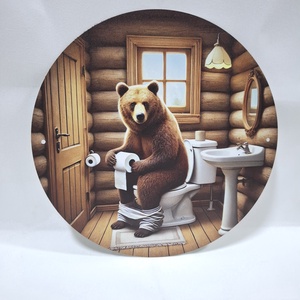 Toilet, ajtódísz, falikép,tábla 3D, Otthon & Életmód, Fürdőszoba, Fürdőszobai dekoráció, Mindenmás, MESKA