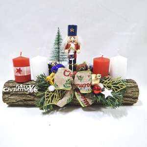 Diótörő adventi karácsonyi asztaldísz, dekoráció  - Meska.hu