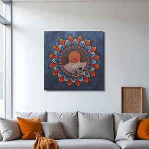 A kis herceg sötétben világító pontozott mandala - otthon & életmód - dekoráció - spiritualitás - mandala - Meska.hu