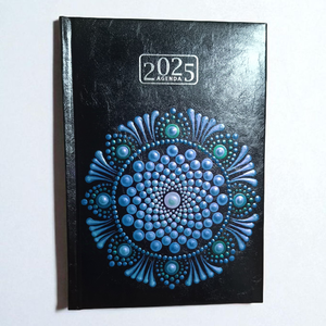 2026. évi mandalás határidőnapló, Otthon & Életmód, Papír, írószer, Naptár & Tervező, Festett tárgyak, MESKA