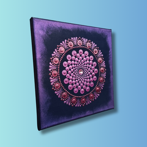 Lila kis csoda pontozott mandala - otthon & életmód - dekoráció - spiritualitás - mandala - Meska.hu Lila kis csoda pontozott mandala - otthon & életmód - dekoráció - spiritualitás - mandala - Meska.hu