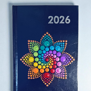 2026. évi heti beosztású mandalás határidőnapló - csakrák - otthon & életmód - papír, írószer - naptár & tervező - Meska.hu