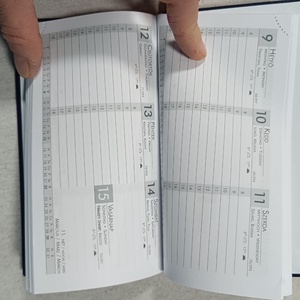 2026. évi kézzel festett zsebnaptár - kék - otthon & életmód - papír, írószer - naptár & tervező - Meska.hu