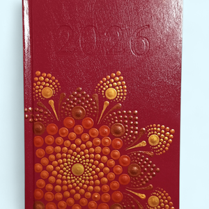 2026. évi napi beosztású mandalás határidőnapló - csakrák - Meska.hu