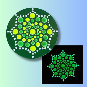 Foszforeszkáló sörnyitó és hűtőmágnes - pókháló - Meska.hu