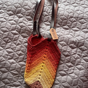 Horgolt táska - Meska.hu