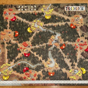 Root kiegészítő: tisztásjelölők (12 db) - játék & sport - táblajáték és kártyajáték - társasjátékok - Meska.hu
