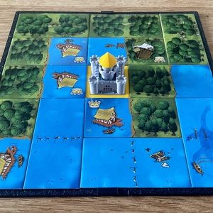 Kingdomino kiegészítő: kastélyok (4 db) - játék & sport - táblajáték és kártyajáték - társasjátékok - Meska.hu
