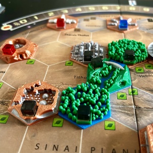 Mars terraformálása kiegészítő: egyedi 3D lapkák (28 db) - játék & sport - táblajáték és kártyajáték - társasjátékok - Meska.hu