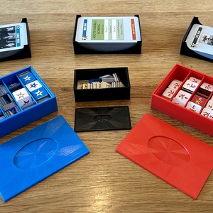 Twilight Struggle kiegészítők: tárolók (6 db), Játék & Sport, Táblajáték és Kártyajáték, Társasjátékok, Mindenmás, MESKA