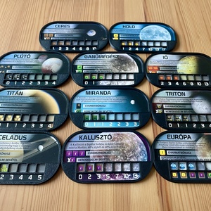 Mars terraformálása társasjáték-kiegészítő: gyarmatlapokat védő, csúszásmentes keret (11 db) - Meska.hu