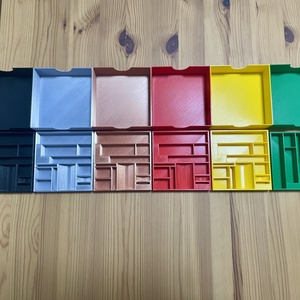 Trónok harca társasjáték kiegészítő: tárolók (6 db) - játék & sport - táblajáték és kártyajáték - társasjátékok - Meska.hu