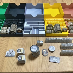 Trónok harca társasjáték kiegészítő: tárolók (6 db) - játék & sport - táblajáték és kártyajáték - társasjátékok - Meska.hu