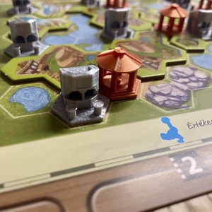 Ark Nova társasjáték-kiegészítő: kioszk és pavilon (15+15) - játék & sport - táblajáték és kártyajáték - társasjátékok - Meska.hu