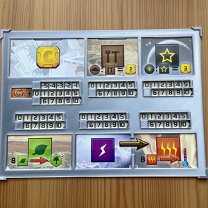 Mars terraformálása kiegészítő: játkostábla csúszásmentesítő - játék & sport - táblajáték és kártyajáték - társasjátékok - dobókocka - Meska.hu