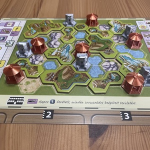 Ark Nova társasjáték-kiegészítő: kioszk és pavilon (15+15), Játék & Sport, Táblajáték és Kártyajáték, Társasjátékok, Dobókocka, Mindenmás, MESKA