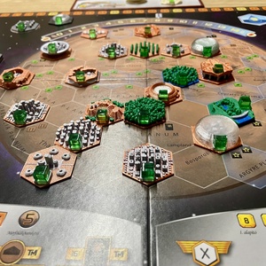 Mars terraformálása kiegészítő: egyedi 3D lapkák (28 db), Játék & Sport, Táblajáték és Kártyajáték, Társasjátékok, Dobókocka, Mindenmás, MESKA