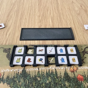 Root kiegészítő: tárgytartó/tároló - játék & sport - táblajáték és kártyajáték - társasjátékok - dobókocka - Meska.hu