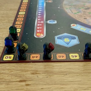 Mars terraformálása társasjáték-kiegészítő: pontszámláló asztronauták (5 db) - játék & sport - táblajáték és kártyajáték - társasjátékok - dobókocka - Meska.hu