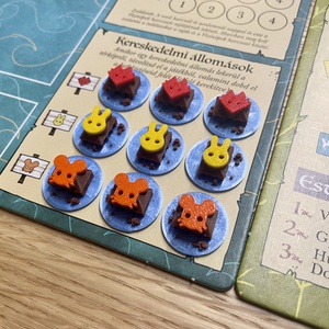 Root kiegészítő jelölők: vízi népek (24 db) - játék & sport - táblajáték és kártyajáték - társasjátékok - dobókocka - Meska.hu