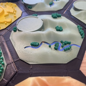 Catan 3D kiegészítő II. (a Tengeri utazó kiegészítővel kompatibilis) - játék & sport - táblajáték és kártyajáték - társasjátékok - dobókocka - Meska.hu