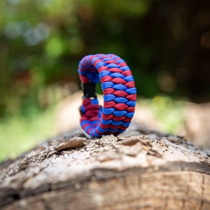 Paracord Túlélő karkötő 001 - ékszer - karkötő - széles karkötő - Meska.hu