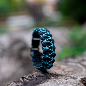 Paracord Túlélő karkötő m001, Ékszer, Karkötő, Széles karkötő, Csomózás, Ékszerkészítés, MESKA