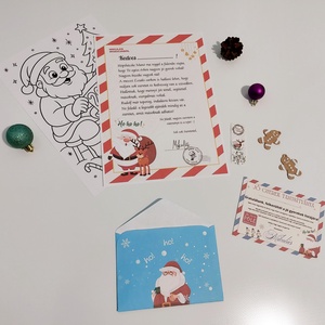 Névre szóló Mikulás levél csomag, Santa Claus, jó gyerek Tanusítvány, új - Meska.hu