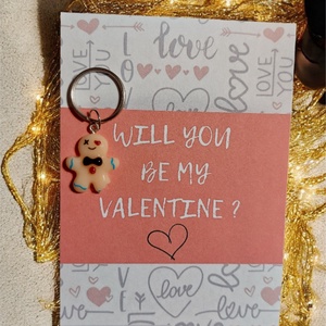 AKCIÓS! �� Valentin-napi ajándék, ami valóban személyes ��  Mézis szerelmes csillogó kulcstartó, Névre szóló, új - táska & tok - kulcstartó & táskadísz - kulcstartó - Meska.hu