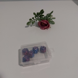 Squid Game Gongi kékeslila, színjátszó, társasjáték, ügyességi játék, új - játék & sport - táblajáték és kártyajáték - társasjátékok - dobókocka - Meska.hu