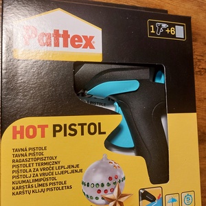 Pattex hobbi ragasztópisztoly, 6 db ragasztórúddal, kreatív célokra - kellékek & szerszámok - ragasztó - ragasztópisztoly - Meska.hu