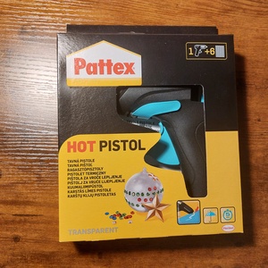 Pattex hobbi ragasztópisztoly, 6 db ragasztórúddal, kreatív célokra, Kellékek & szerszámok, Ragasztó, Ragasztópisztoly, Mindenmás, MESKA